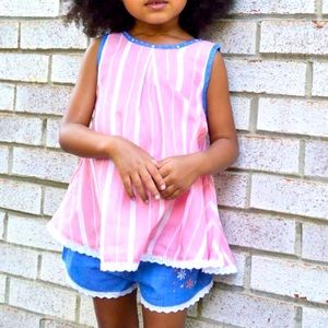 [Well Dressed Wolf] Stripe House Tunic Set